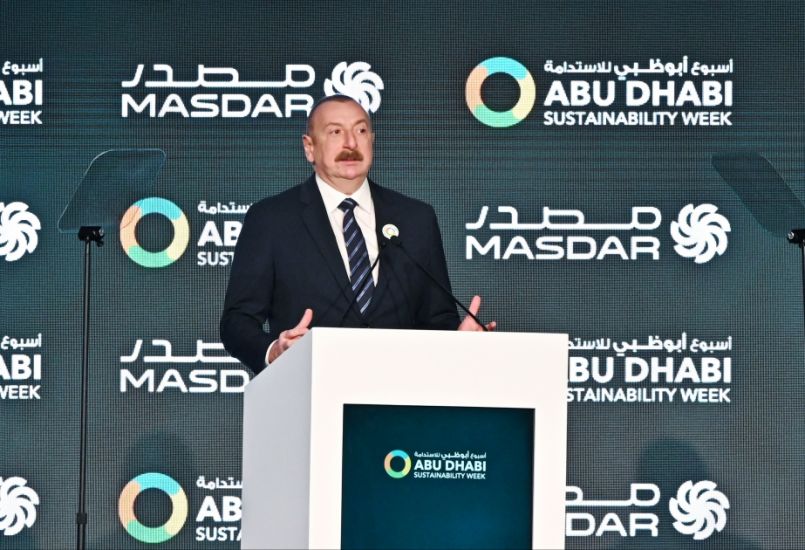 Prezident: “Masdar” ilə əməkdaşlıq Azərbaycanı çox mühüm yaşıl enerji mənbəyinə çevirəcək