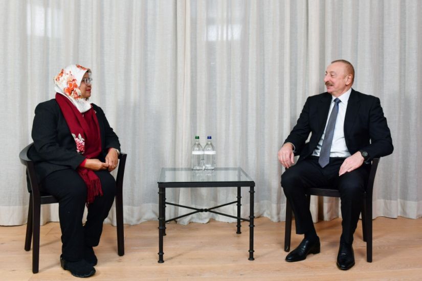İlham Əliyev Davosda BMT-nin Məskunlaşma Proqramının icraçı direktoru ilə görüşdü -   YENİLƏNDİ