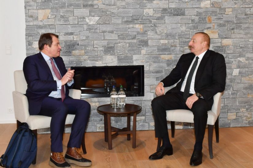 İlham Əliyev Davosda Avropa Yenidənqurma və İnkişaf Bankının birinci vitse-prezidenti ilə görüşdü -   YENİLƏNDİ
