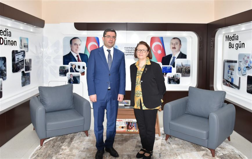 Əhməd İsmayılov ilə Kirsti Narinen arasında görüş keçirildi