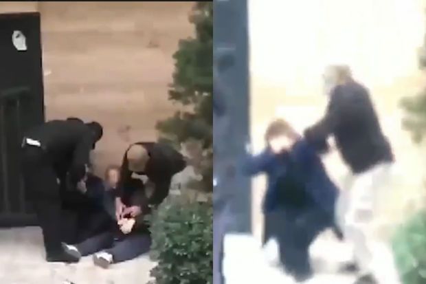 İranda hicabsız qadınlara qarşı zorakılıq edildi -     VİDEO