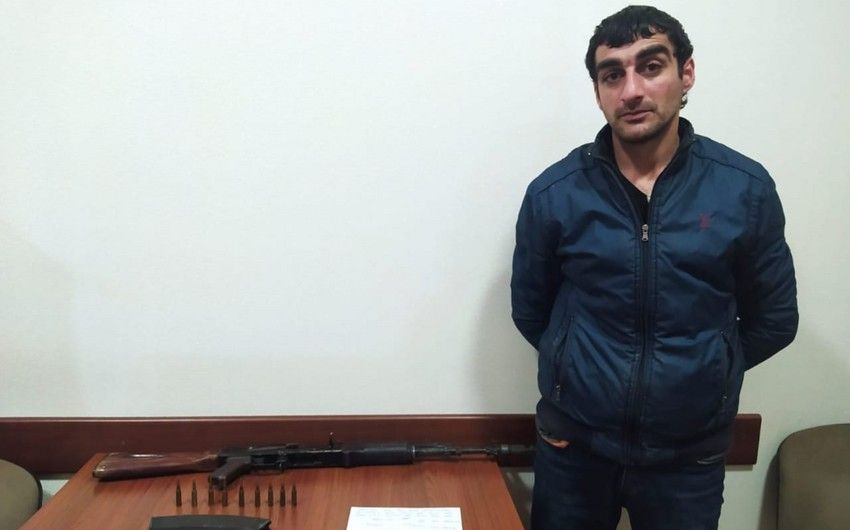 Odlu silah satmaqda şübhəli bilinən şəxs saxlanıldı