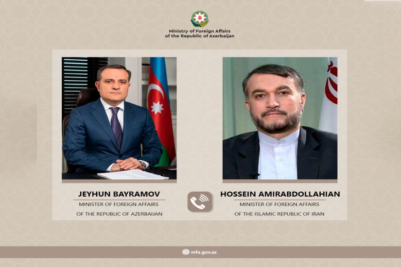 Azərbaycan və İran xarici işlər nazirləri telefonla danışdı