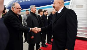 İlham Əliyev Macarıstana rəsmi səfərə getdi -     FOTOLAR — foto 3