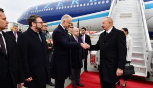 İlham Əliyev Macarıstana rəsmi səfərə getdi -     FOTOLAR — foto 4