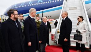 İlham Əliyev Macarıstana rəsmi səfərə getdi -     FOTOLAR — foto 5