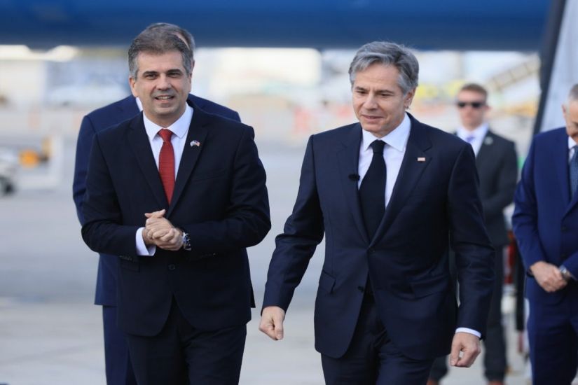Blinken İsraildə səfərdədir