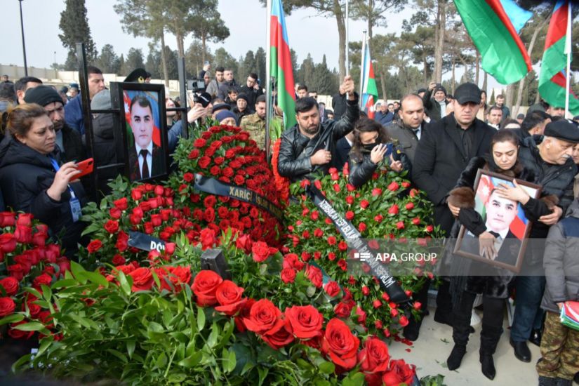 Orxan Əsgərov İkinci Şəhidlər xiyabanında dəfn edildi
