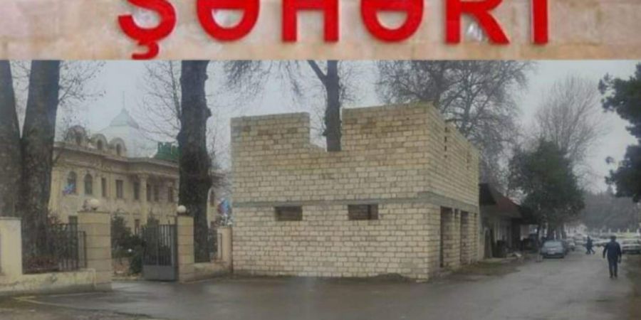 İdarə rəisi Göyçayda kürəkəninə obyekt tikdirir