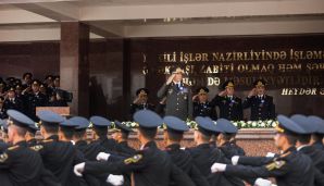 DİN-də “Polis Günü”nə həsr olunmuş təntənəli mərasim keçirilib -   VİDEO — foto 5