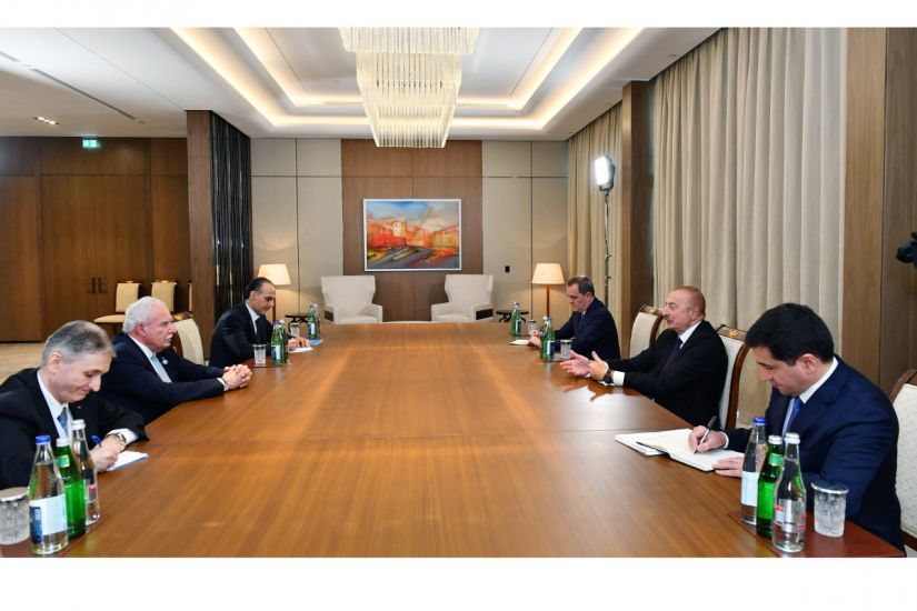 Prezident İlham Əliyev Fələstinin xarici işlər nazirini qəbul etdi -   YENİLƏNDİ