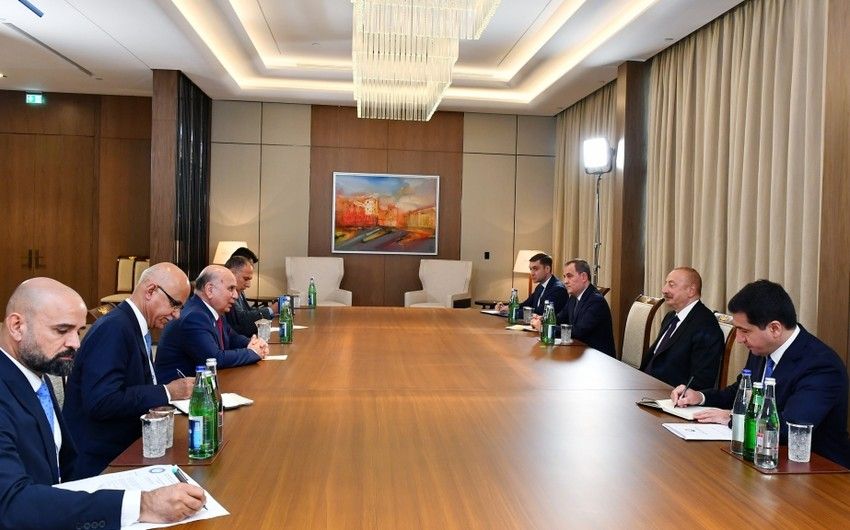 Dövlət başçısı İraqın Baş nazirinin müavinini qəbul etdi -   YENİLƏNDİ