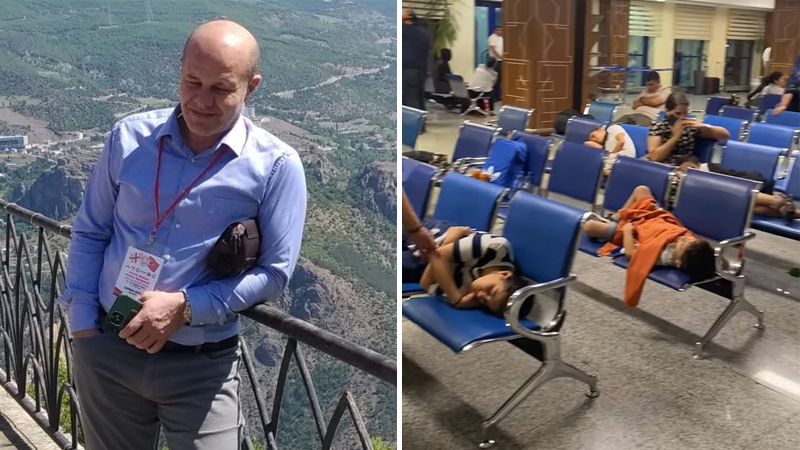 Naxçıvan aeroportunda biabırçılıq: "Pilot "uçamayacam" dedi..." -     Türk jurnalist video payalşdı