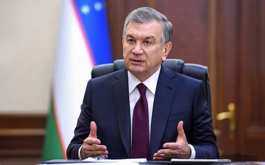 Özbəkistan Prezidenti Şavkat Mirziyoyev şəhidlərin xatirəsini ehtiramla yad edib