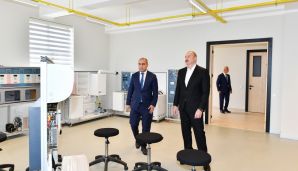 Prezident İlham Əliyev Cəlilabad Dövlət Peşə Təhsil Mərkəzinin açılışında iştirak etdi -     YENİLƏNDİ — foto 2