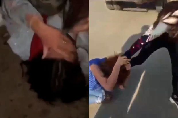 Polis saçyolduya çıxan qadınlarla bağlı tədbir görüb -     VİDEO