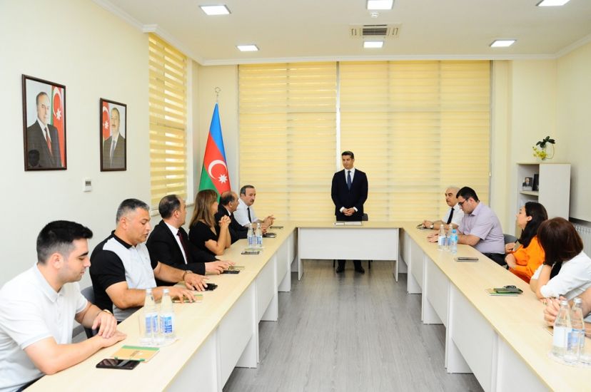 Naftalanda mətbuat nümayəndələri ilə görüş keçirildi -   FOTOLAR
