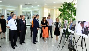 Naftalanda mətbuat nümayəndələri ilə görüş keçirildi -   FOTOLAR — foto 1