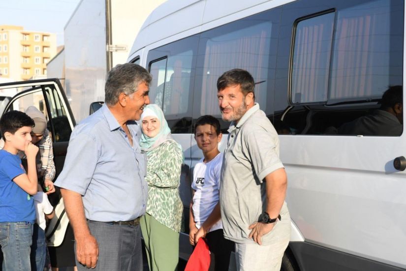 Laçın şəhərinə növbəti köç olub