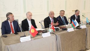 Şuşada Türk Dövlətlərinin Həmkarlar İttifaqları Təşkilatının yaradılması haqqında müqavilə imzalandı -   FOTOLAR — foto 3