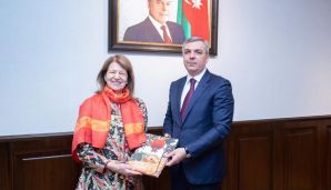 Prezident Administrasiyasının rəhbəri Britaniya Baş nazirinin Azərbaycan üzrə ticarət elçisi ilə görüşdü — foto 1