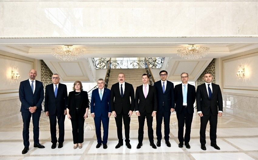 İlham Əliyevə Olimpiya Evi Mükafatı təqdim olundu