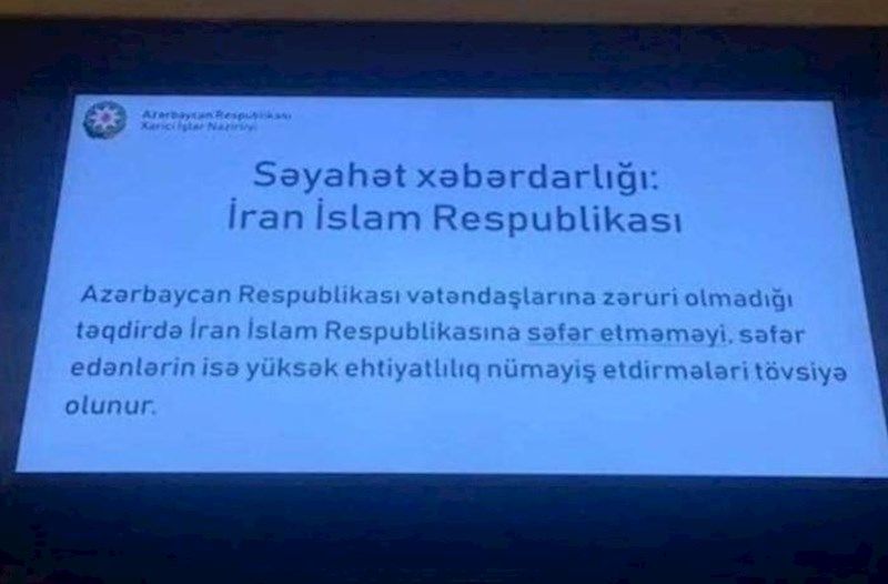 Hava Limanında İrana getməməklə bağlı xəbərdarlıq -         FOTO