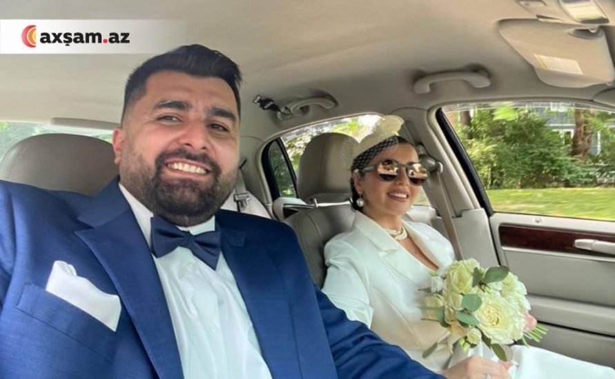 Azərbaycanlı aparıcı Amerikada ailə qurdu -      FOTOLAR