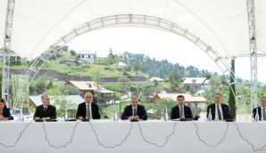 Əlaqələndirmə Qərargahının Laçın şəhərində növbəti iclası keçirildi -   FOTO — foto 12