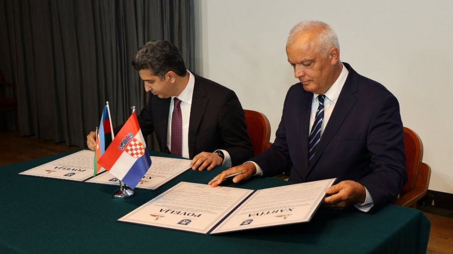 Naftalan və İvaniç-Qrad şəhərləri qardaşlaşıb -   FOTOLAR