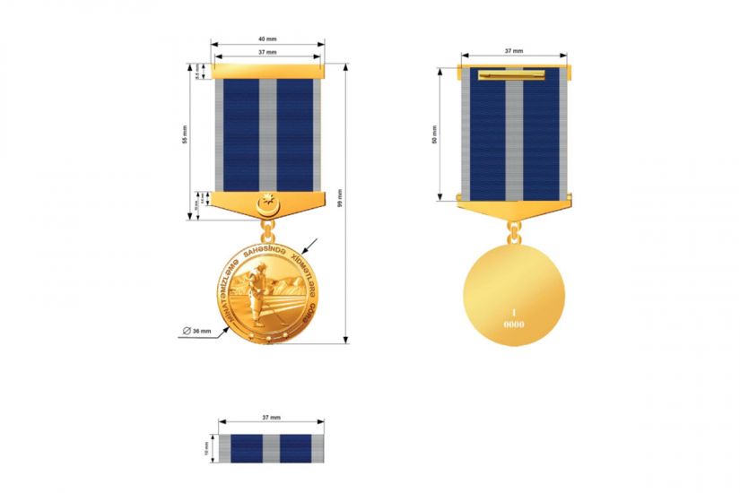“Minatəmizləmə sahəsində xidmətlərə görə” medalı təsis edildi