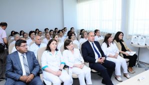 İcra başçısı və millət vəkili tibb işçilərini təbrik etdi -   FOTOLAR — foto 4
