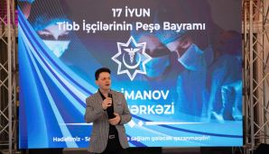 Nərimanovda Tibb işçilərinin peşə bayramı qeyd olundu -   FOTOLAR — foto 1