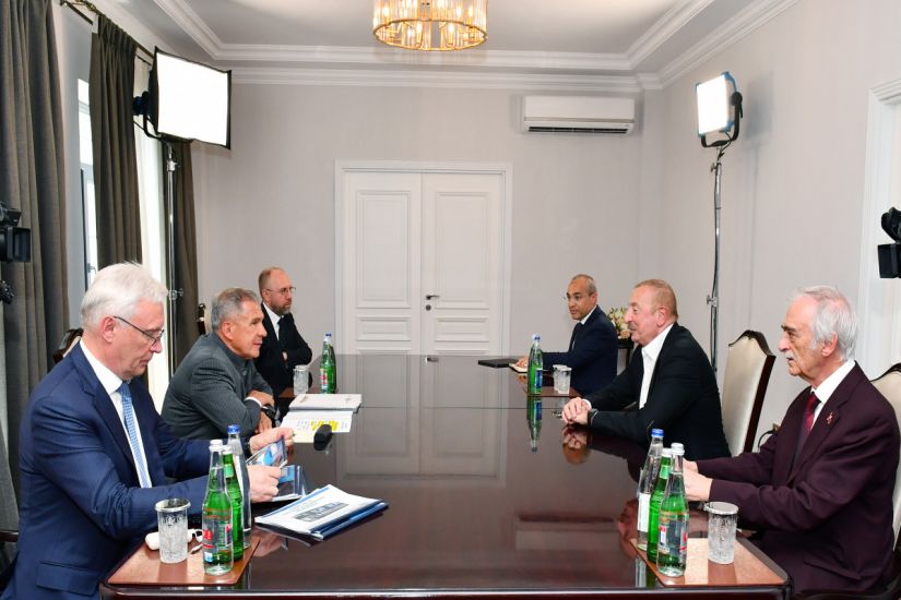 Prezident İlham Əliyev: Tatarıstan və Azərbaycan xalqları əsrlər boyu qardaşlıq, dostluq münasibətləri saxlayırlar