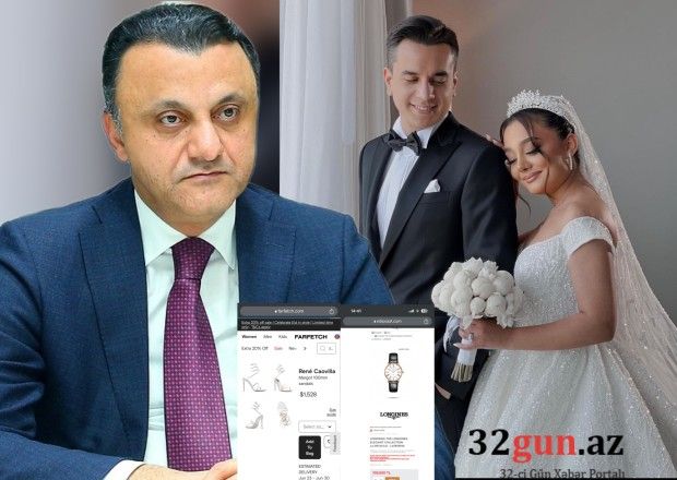 Vüqar Qurbanov qızının toyu üçün yarım milyondan keçdi -   Bəyin saatı və gəlinin ayaqqabısının qiyməti isə… - FOTO
