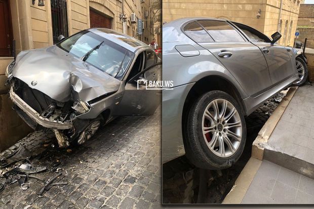 Bakıda ŞOK OLAY: “Parkovşik” müştərinin BMW-sini qaçırmaq istəyərkən aşırdı -     VİDEO