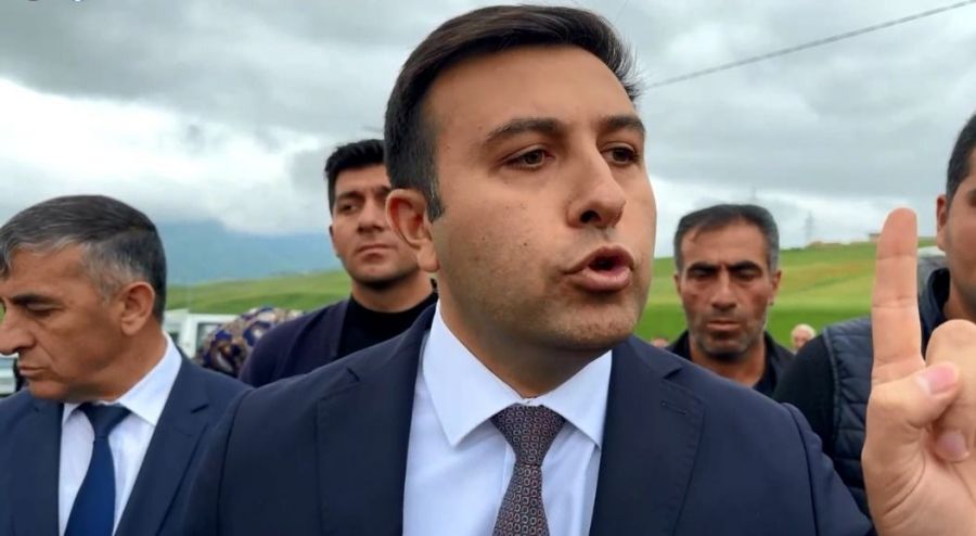 İcra başçısı aksiya keçirilən əraziyə gəldi -       VİDEO
