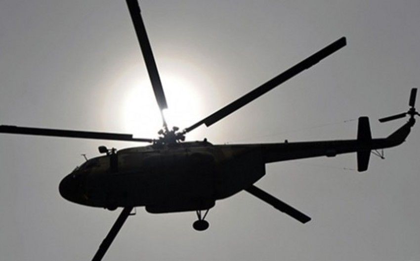 Helikopter çaya düşüb, ölənlər və yaralılar var
