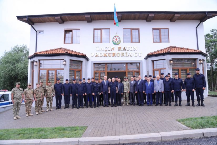 Laçın şəhərində prokurorluğun binası istifadəyə verilib -       FOTO