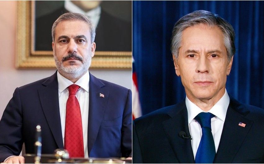 Hakan Fidan və Antoni Blinken Rusiyadakı hadisələri müzakirə etdi