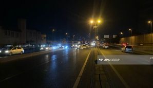 Bakıda altı avtomobilin iştirakı ilə baş verən qəza nəticəsində bağlanan yol açılıb -   YENİLƏNDİ — foto 1