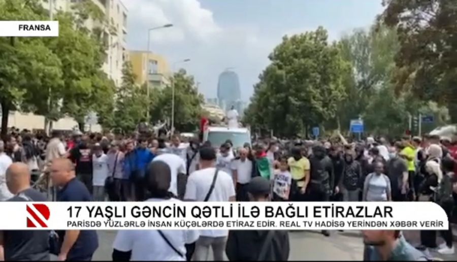 Azərbaycan telekanalı Fransadan canlı bağlantı edir -       VİDEO