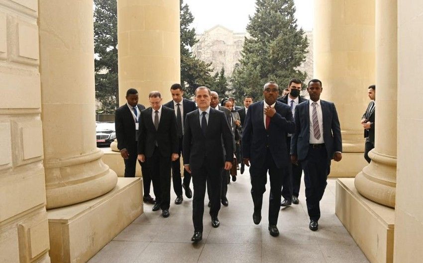 Efiopiyanın Baş nazirinin müavini Azərbaycana gəldi