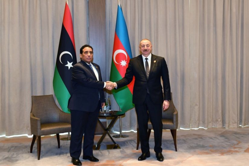 Prezident İlham Əliyev Liviya Dövləti Prezident Şurasının sədri ilə görüşdü -   YENİLƏNDİ