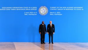 İlham Əliyev Bakıda Qoşulmama Hərəkatının Zirvə görüşündə iştirak etdi -   YENİLƏNDİ 3  - FOTOLAR — foto 5