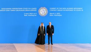 İlham Əliyev Bakıda Qoşulmama Hərəkatının Zirvə görüşündə iştirak etdi -   YENİLƏNDİ 3  - FOTOLAR — foto 7