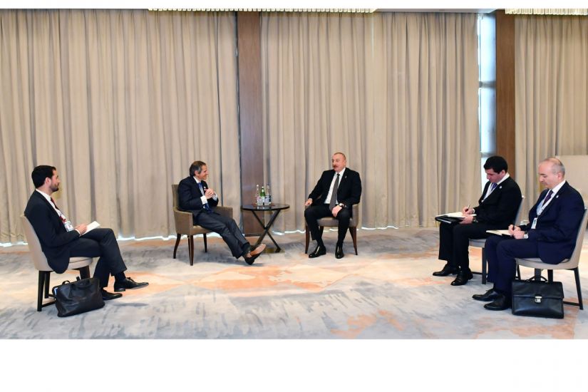 Prezident Metsamor AES-in bütün regiona böyük nüvə təhlükəsi yaratdığını Qrossinin diqqətinə çatdırdı