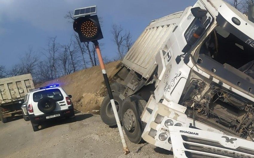 Xocalıda yol qəzası olub, xəsarət alan var