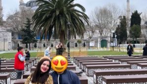 Mina sevgilisinin şəklini paylaşdı — foto 1