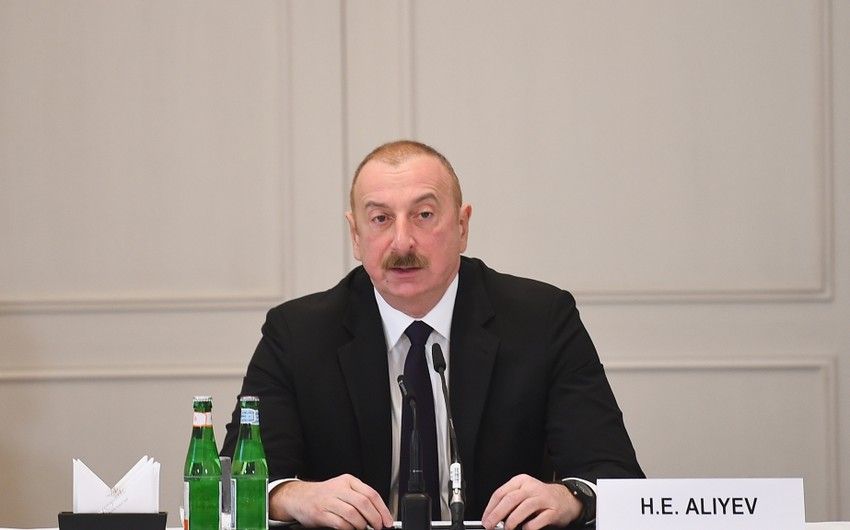 Prezident: "Real hədəf olan yerdə bir çox Avropa ölkəsini neft və neft məhsulları ilə təchiz edirik"